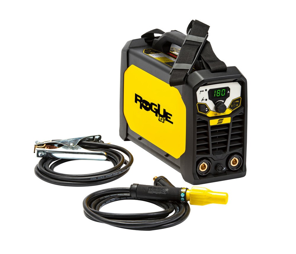 ESAB Rogue ES 180i Invertor + Kit MMA Sudare MMA / TIG Curent sudare: 180A Alimentare: 230 V - 0700500077 ESAB Rogue ES 180i Invertor + Kit MMA Sudare MMA / TIG Curent sudare: 180A Alimentare: 230 V - 0700500077